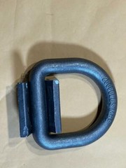 59169 3/4″ 20,000 lbs Load Capacity Weld-On Forged Flip D-Ring Anchor (E4)