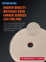 Buffing Polishing Pads, SPTA 6 Inch 150mm Body Repair Polishing Pad Set Made for