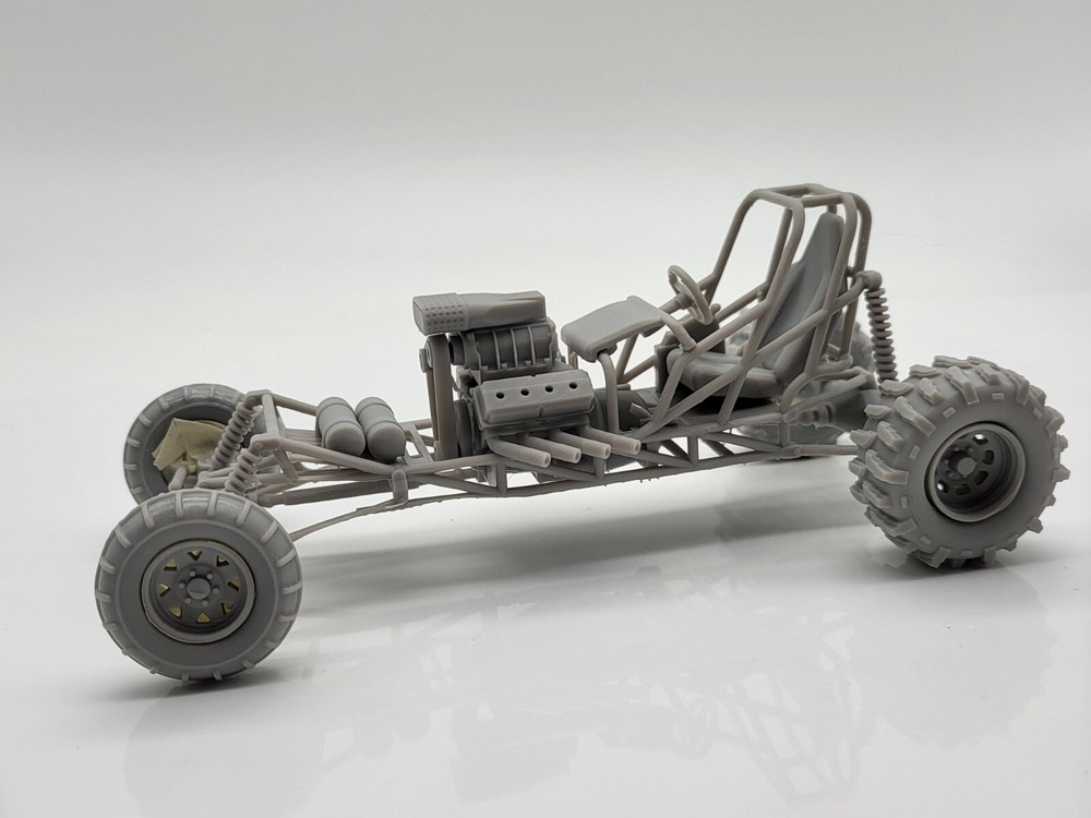 Mud Dragster 4×4 Fully Detailed 1/25 Scale Model Kit