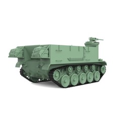SSMODEL 515 V1.9 1/72 25mm Military Model Kit US M37 Self-propelled Artillery