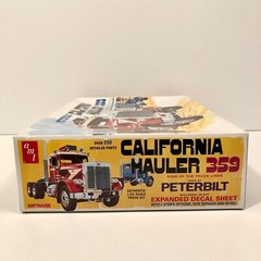 AMT 1:25 Peterbilt California Hauler 359 Semi Truck Model Kit #AMT866/06