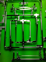 Hi Boy Frame 29 1929 Ford Model A Roadster 1/25 Low Boy Chrome Front Rear Axle
