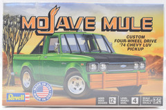 Revell 1974 Chevy LUV Custom 4×4 Pickup “Mojave Mule” 1/24 Scale Model Kit 14594
