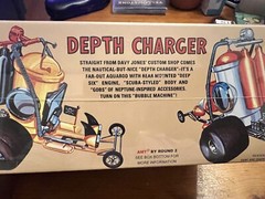c2009 – AMT Depth Charger Aqua-Rod Kit #AMT-618 Factory Sealed 1:25 scale