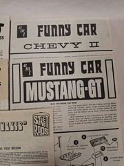 Various AMT Model Assembly Manuals Mixed Lot