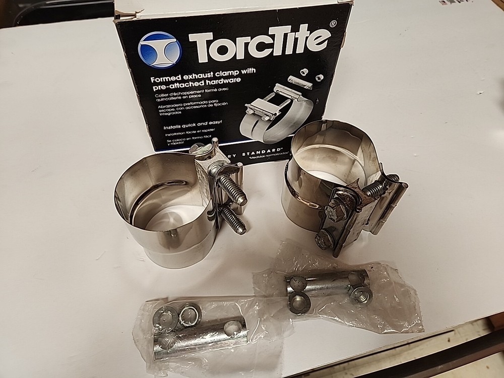 2.5″ Stainless Steel But Exhaust Seal Band Clamp 304SS TRUCKEX 9666