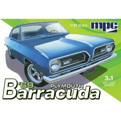 MPC 994 1/25 1969 Plymouth Barracuda Plastic Model Kit