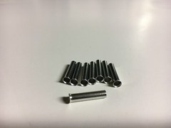 Set of 8 Metal Injector Stacks 1/24 scale – 20 MM long 3.7 MM Diameter 4.7 Flare