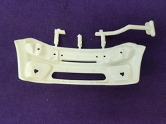 2021 Dodge Charger HELLCAT FRONT BUMPER from 1:25 AMT Model Kit