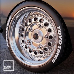 1:25-1:24 Scale Resin “Speedster” Rim and tire set