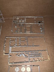 Vintage Junkyard Lot Of Plastic Model Car Chrome Parts And Pieces (Lot 1160A)
