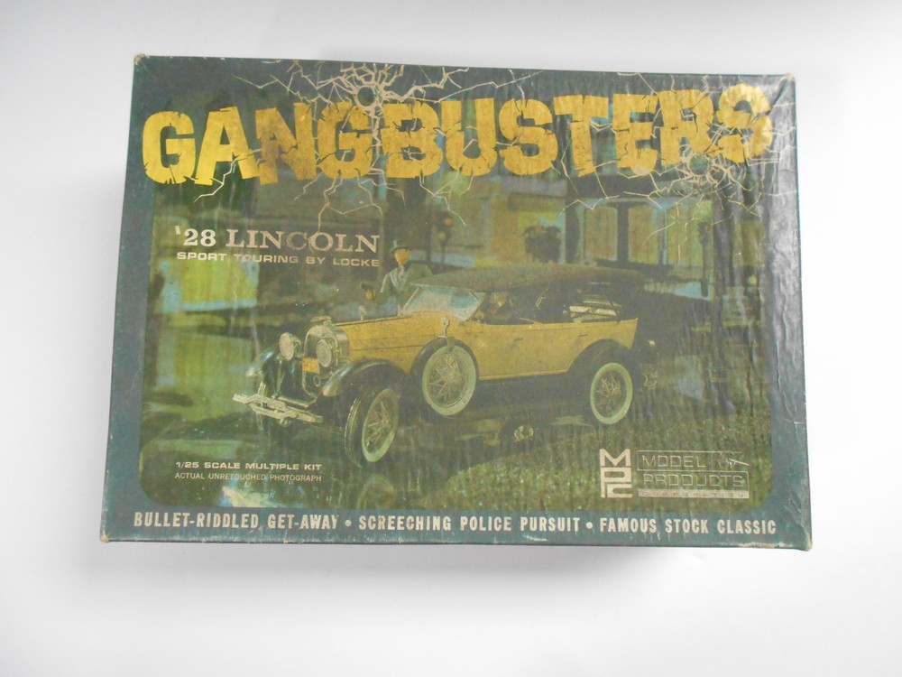 MPC 1928 Lincoln Gangbusters Original 1960’s Issue 1/25