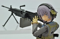 TomyTec Little Armory 1/12 M249 MACHINE GUN Automatic LA032 Model Kit