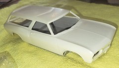 1969 Corvair Sport Wagon RESIN CURBSIDE KIT~1/25 w/ Interior, Chassis, Engine