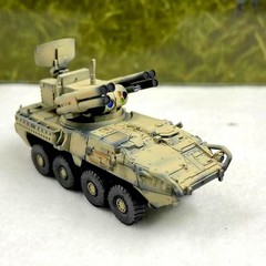 Tank World Mobile War 1/144 Stryker Wheeled Armored Vehicle Finished Model