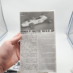 Hasegawa 20391 1:24 Scale Honda F1 RA272E 1965 ’65 U.S. GP Open Box Sealed Parts