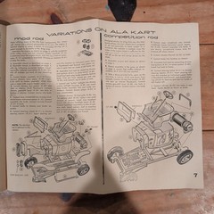 Vintage AMT 1929 Ford Model A Mod Rod Model Kit Instructions Only