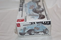 NEW 1979 AMT Ertl 6570 1/25 1933 Willys Coupe 427 Cammer Gasser Model Kit