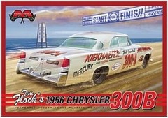 Moebius 1956 Chrysler 300B Tim Flock – Plastic Model Car Kit – 1/25 Scale
