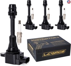 Set of 4 Ignition Coil Pack and Spark Plugs Fits for 2.5 L4 Nissan Altima