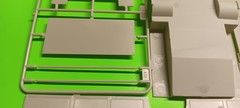 1970 Ford F-350 Ramp Truck Moebius 1/25 Drag Race Team Car Hauler Diorama Tow