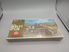 Hasegawa Half Track Sd.Kfz. 7/2 37 m/m AA. Model Kit 1/72 #MB-18 Sealed Package