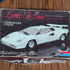 Monogram 1:24 Lamborghini LP500S Plastic Model Kit White Exotic Car Series 2769