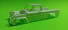 1979 Jeep J-10 1/24 Hood Body Glass Bumper Grille Pickup Truck 4×4 Revell