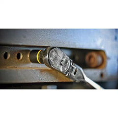 1/4 In., 3/8 In. and 1/2 In. Drive 90-Tooth Locking Flex-Head Teardrop Ratchet S