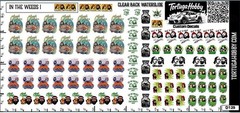 Camaro Stripes – Various Scale Waterslide Decals