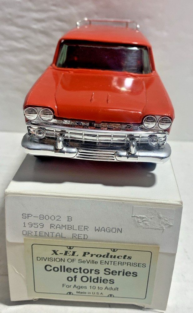 1959..Rambler Wagon..4 dr..Promo Model..Oriental Red..SP-8002 B