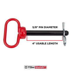 5/8 In. X 7 In. Steel Hitch Pin with Clip