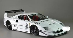 Resin Model 1/24th Ferrari F40 Liberty Walk Wide Body Kit Unpainted Toys
