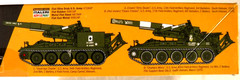 1/35 Italeri US Army M110 Self Propelled Howitzer Vietnam War Markings # 6574