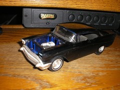 Vintage 1/25 1/24 1957 Chevy Bel Air Gasser for parts or restore Free SHIPPING