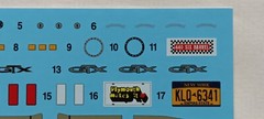 71 1971 GTX Plymouth 440 1/24 Decal Sheet Dash Cluster Emblems Revell