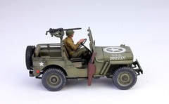 ProBuilt Model US Army Jeep Willys MB 1/4-Ton 4×4 1/35 Scaled Ratio, World War 2