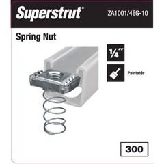 1/4 In. Strut Channel Spring Nut (5-Pack) (ZA1001/4EG-10)