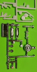 1965 Pontiac GTO 1/25 AMT 389 Tri Power Motor Engine Model Car Part