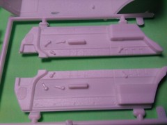 1962 Chevy bel air ss 1/25 interior tub bench seat dash board steering wheel lot