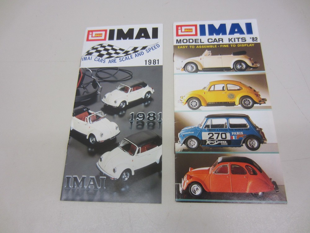 Vintage 1981/1982 IMAI Model Car Kit Catalog Japan Catalogs