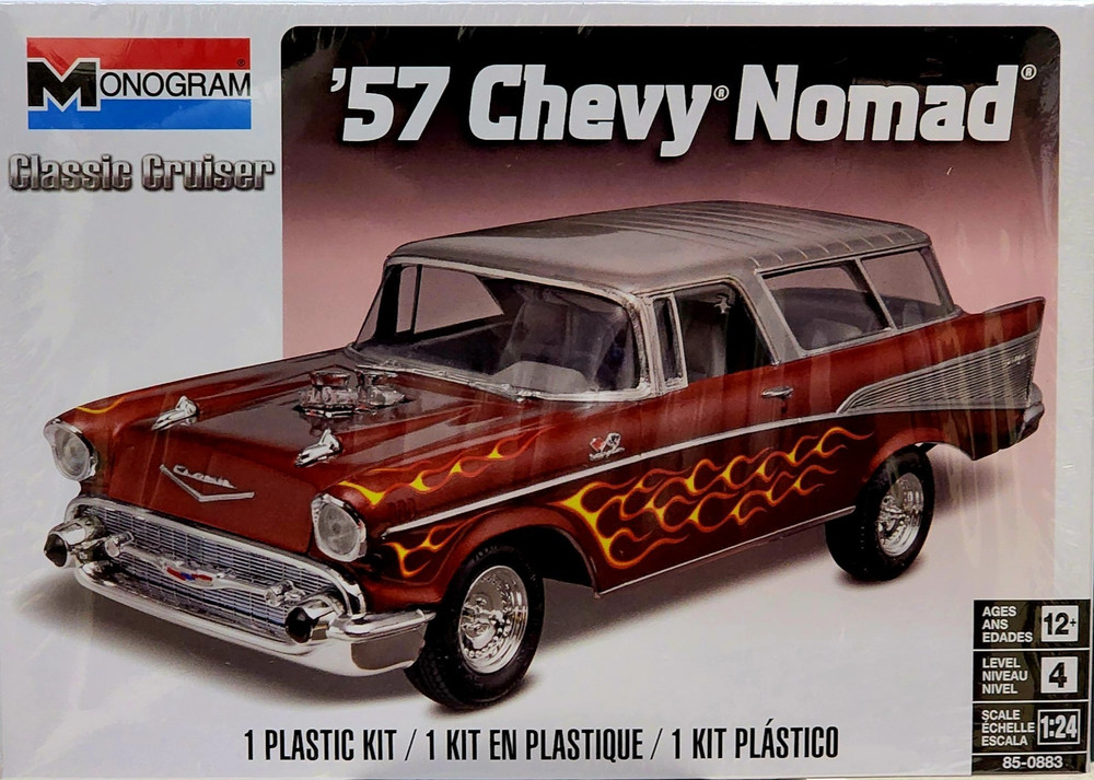 ’57 Chevy Nomad Level 4 Monogram 1:24 NEW FACTORY SEALED *US Seller*