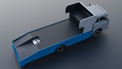 3d Printed 1/25 1972 C-700 Ramp Truck