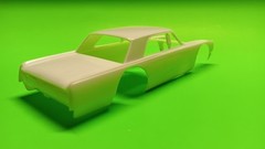 65 1965 Ford Fairlane 500 Modified Stocker 1/25 Hood Body Glass Bumper Frame Lot