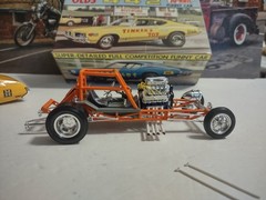 C-104:200 Vintage Johan Olds 442 Funny Car Model, No Box.