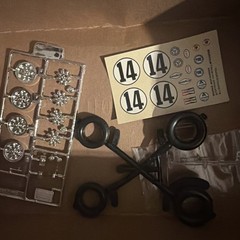 Monogram Scarab Rear Engined 1/24 Plastic Model Kit Sealed Parts Open Box