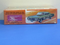 AMT RARE MOTOR CITY STOCKER SERIES 70 BUICK WILDCAT ANNUAL KIT X853 SEALED 1970