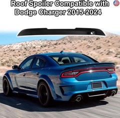 Roof Spoiler Compatible with Dodge Charger All Model, V Style Wing Fits for