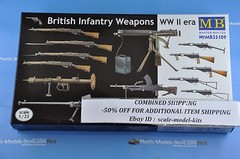 Master Box 35109 – 1/35 – British Infantry Weapons WW II