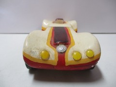 Vintage Wooden Soap Box Derby Race Car A